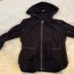 Juicy Couture Terry Cloth Hoodie Jacket